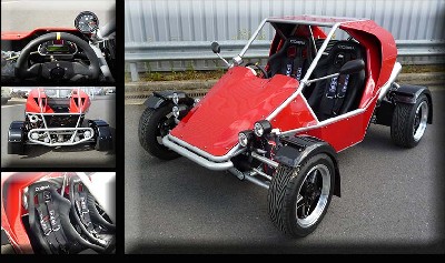 Rage Comet R: on and off-road supercar in action